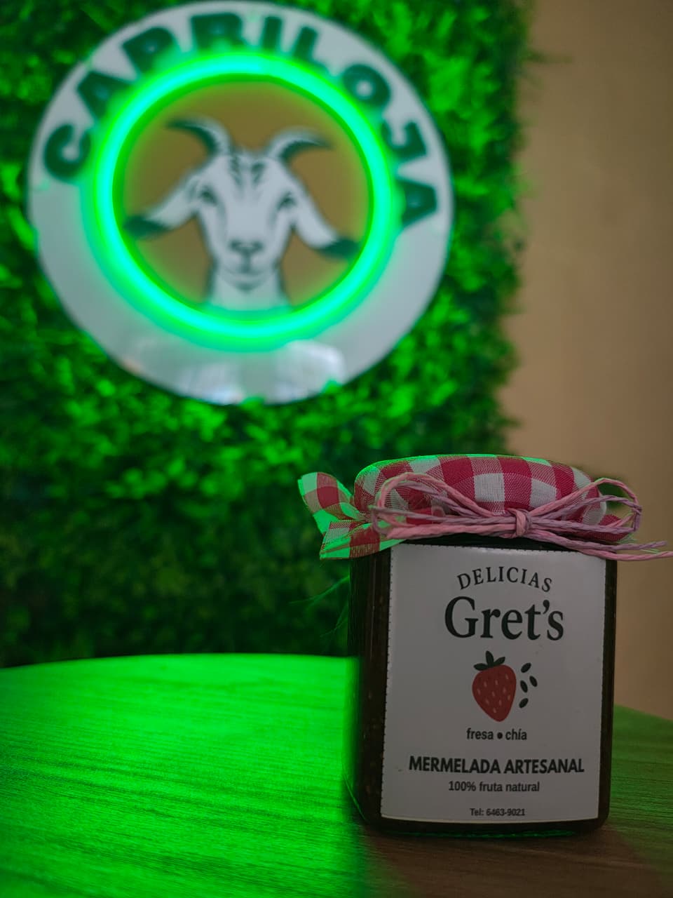 Mermelada artesanal Gret’s · Fresa y chía