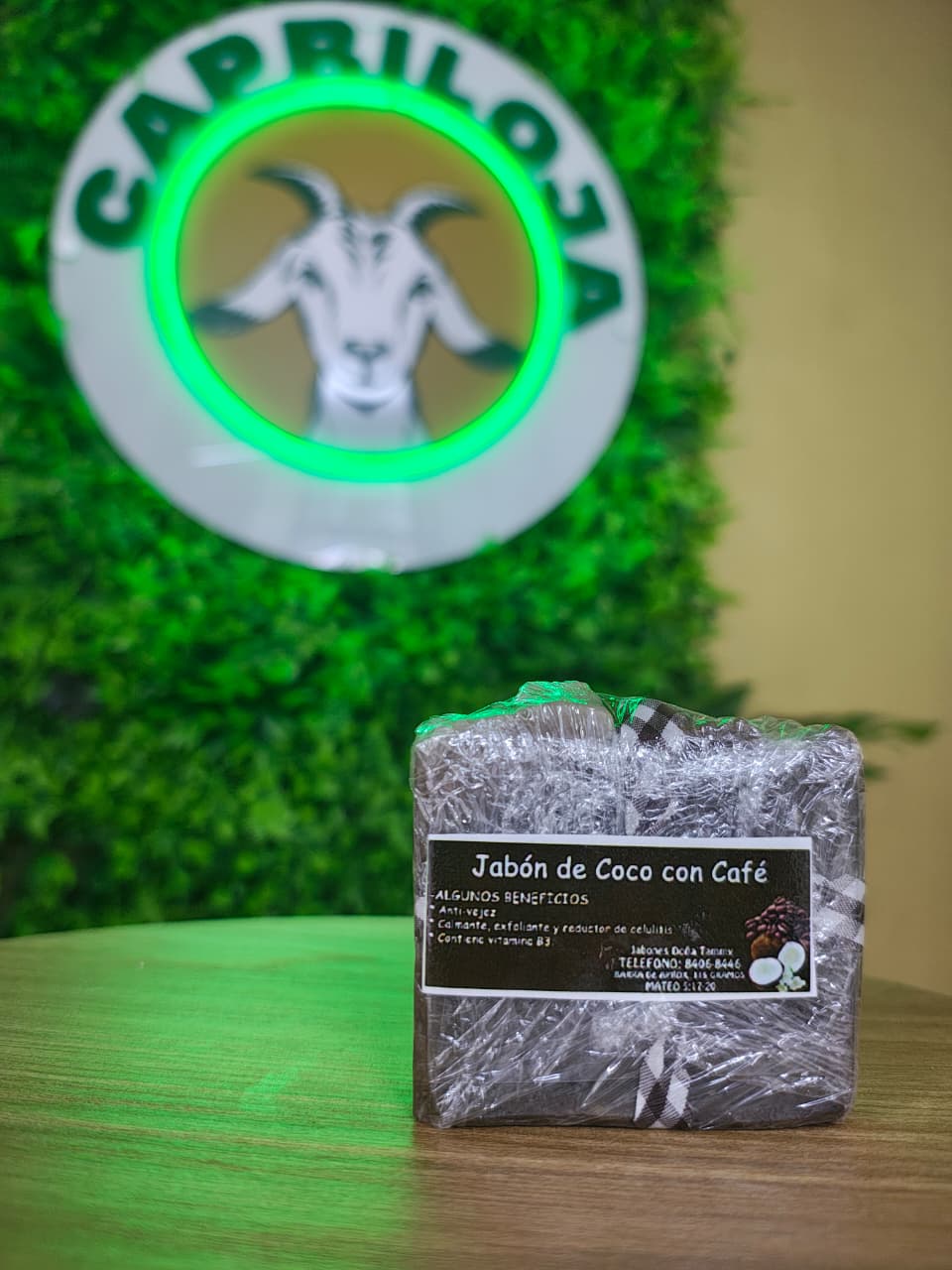 Jabón de coco · Café — Jabones Doña Tammy