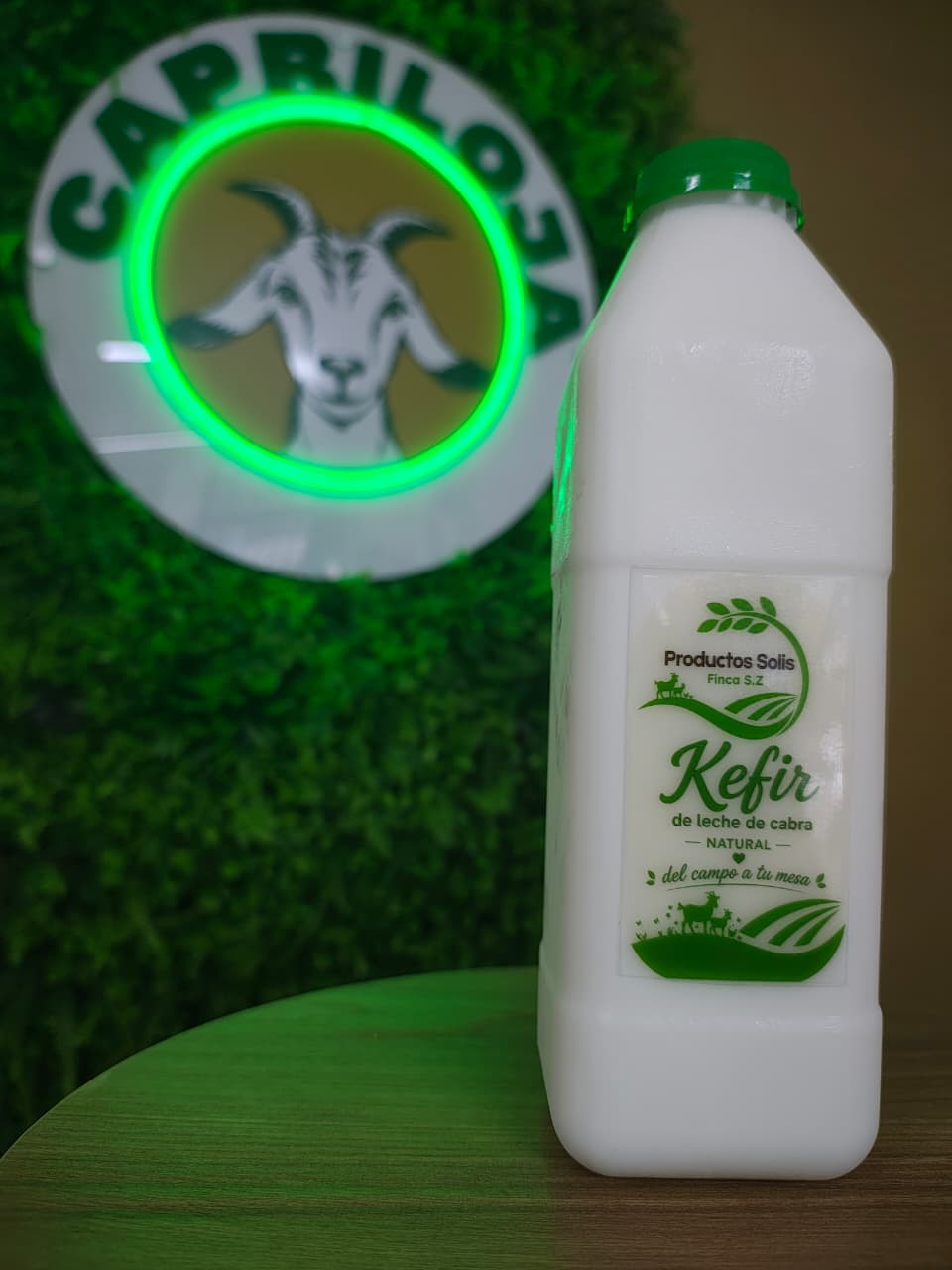 Kéfir de leche de cabra — Productos Solís (Finca S.Z)