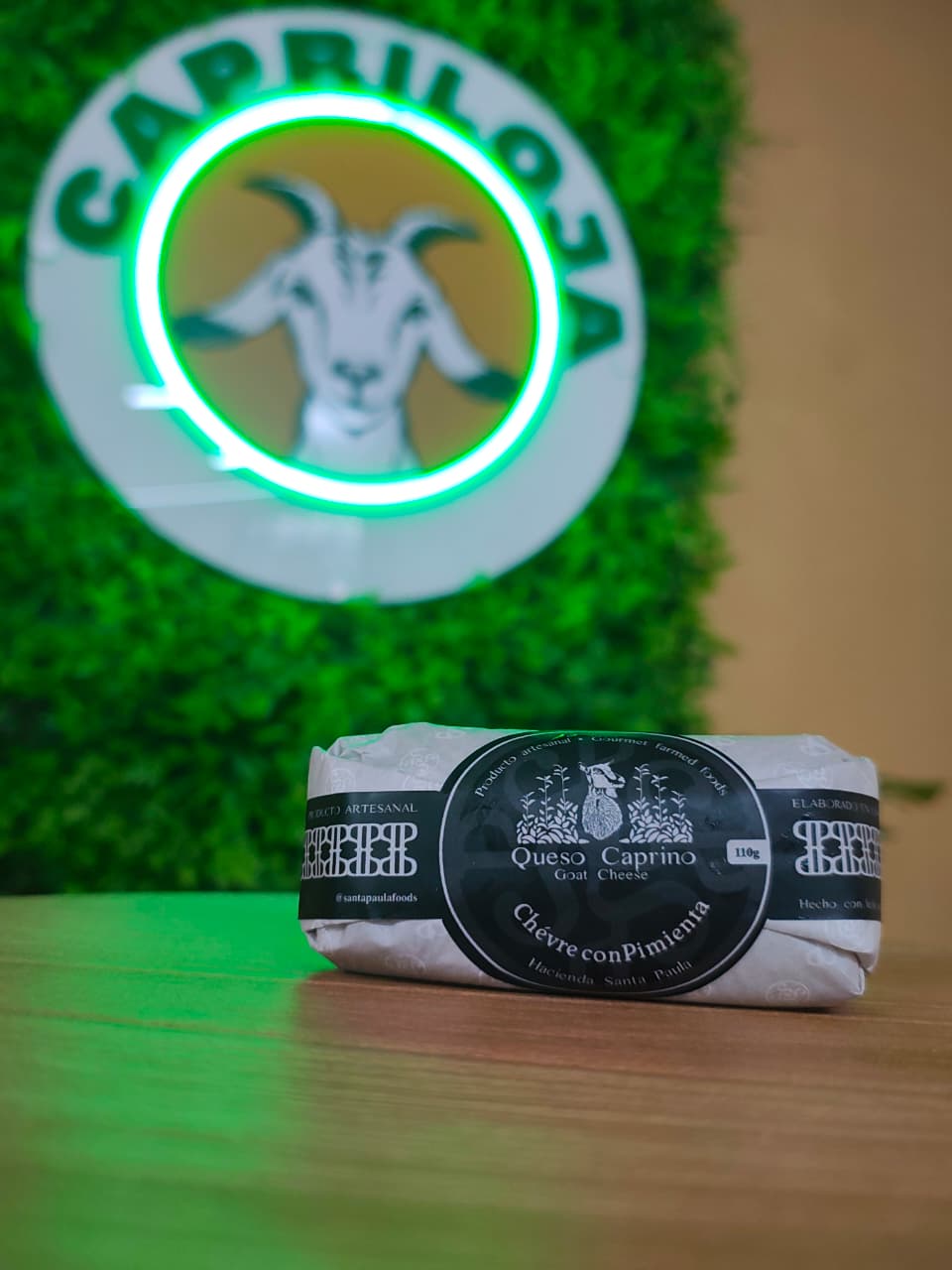 Chèvre con pimienta — Hacienda Santa Paula