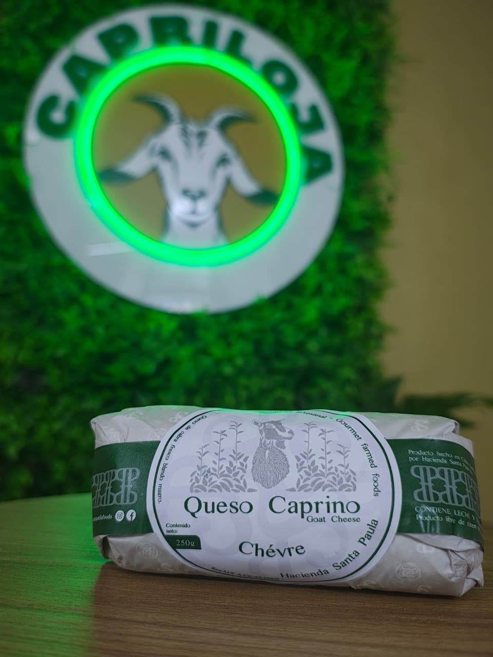 Queso caprino Chèvre — Hacienda Santa Paula