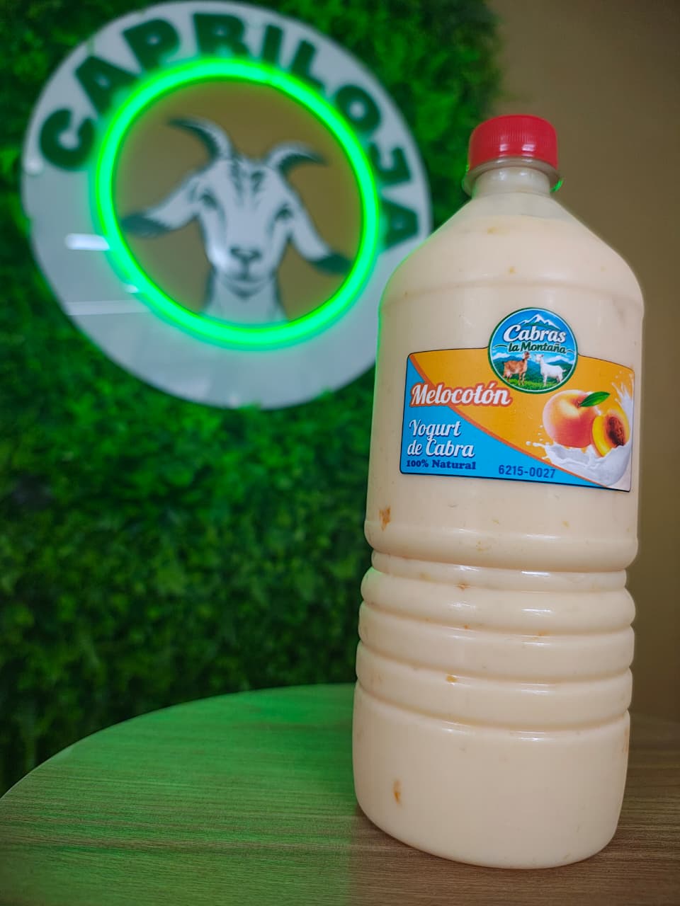 Yogurt de cabra · Melocotón — Cabras La Montaña
